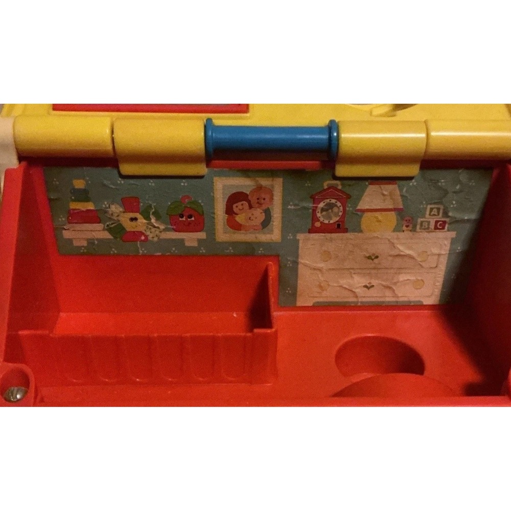 Vintage Fisher Price Discovery Cottage Jumbo People 136 House 1984 U.S.A. - Picture 10 of 16